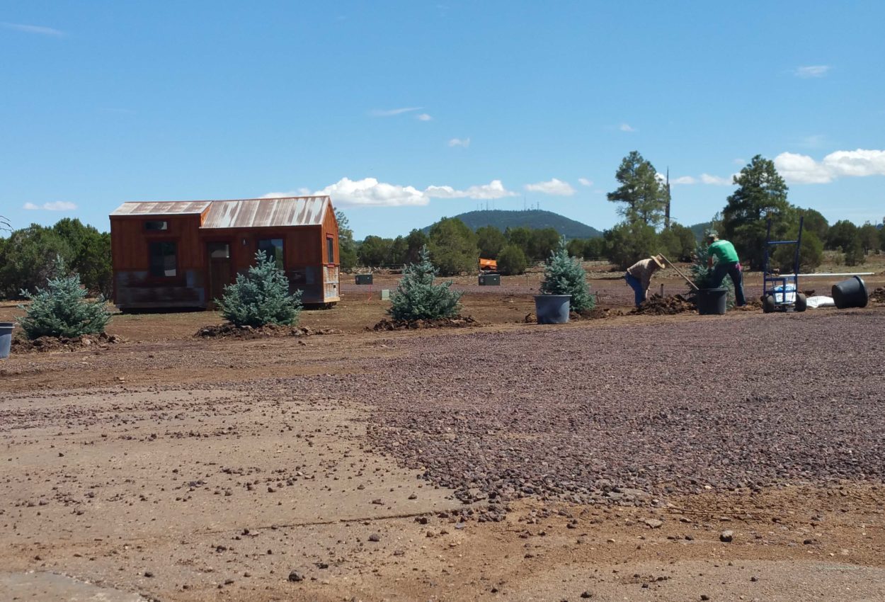 LuxTiny - Tiny Home Community Development in Lakeside, Arizona.